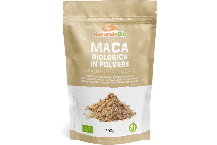NaturaleBio Maca biologica in polvere