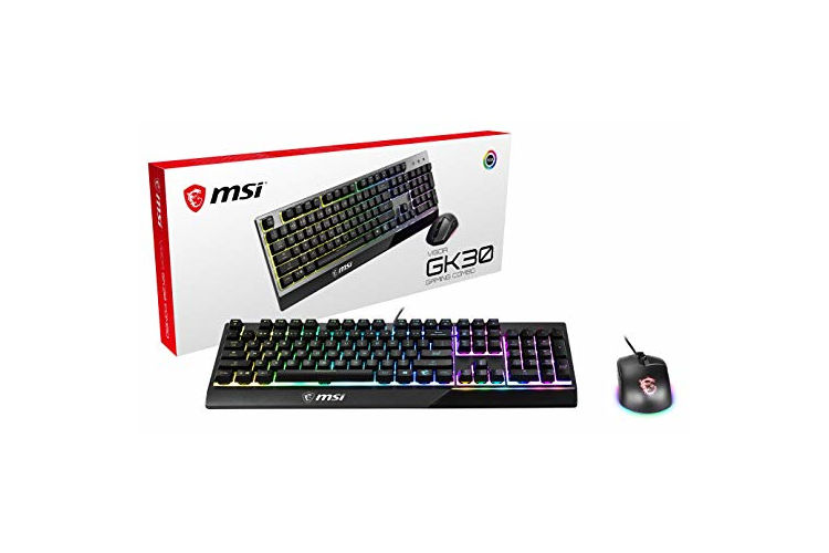 MSI Vigor GK30 Combo con mouse