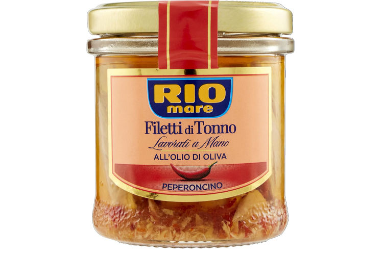 Rio Mare Filetti di tonno lavorati a mano Peperoncino