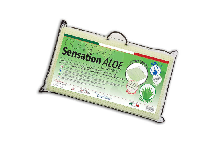 V.I.P. Very Important Pillow Guanciale Sensation Aloe