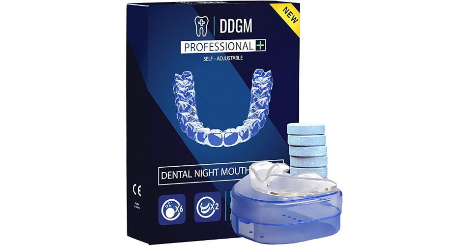 DDGM 2 Pezzi Bite dentale notturno automodellante professionale invisibile  pe