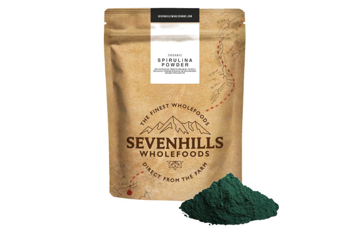 Sevenhills Wholefoods Polvere di spirulina bio