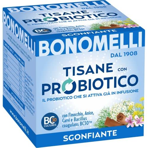 Bonomelli Tisana con probiotico sgonfiante