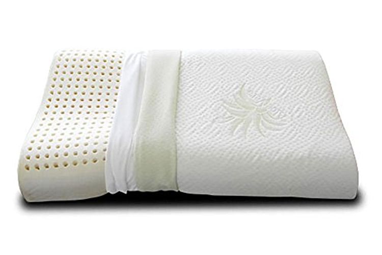 Evergreenweb Cuscino cervicale a doppia onda