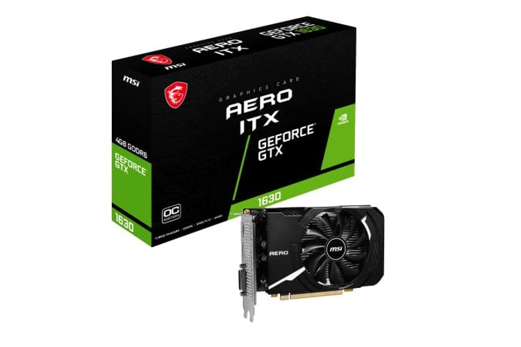 MSI GeForce GTX 1630 AERO ITX 4G OC