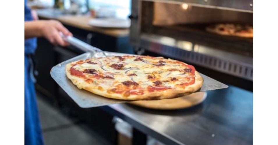 Set 3 Pezzi Per Pizza: Tagliapizza, Pala E Buccia In Legno E Alluminio – Attrezzi Professionali Per Pizza Fatta In Casa, Pane E Torte - 3