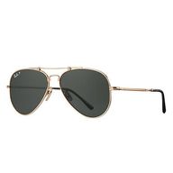 Ray-Ban Aviator Titanium Oro Lenti Grigie
