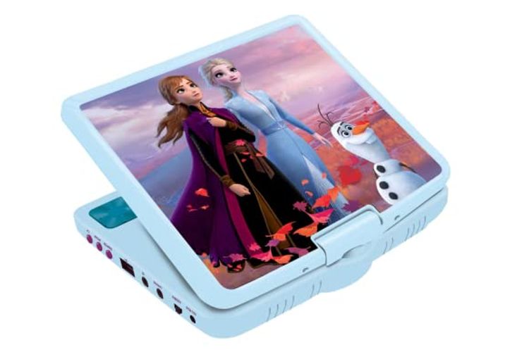 Lettore DVD portatile Frozen 2 + cuffie a padiglione