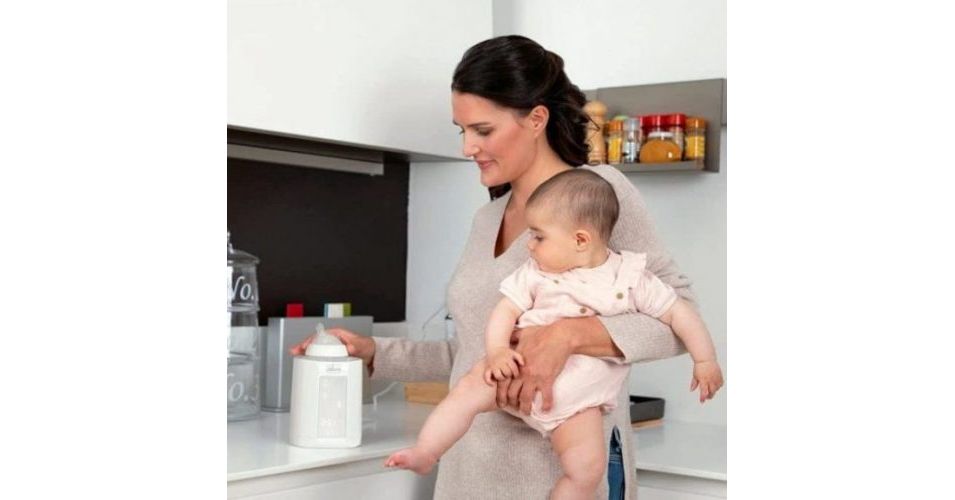 NUK First Choice+ biberon professionale anti-colica, 0-6 mesi, Controllo  della temperatura, 300 ml, Senza BPA, tettarella in silicone