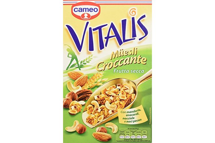Cameo Vitalis Muesli croccante Frutta secca