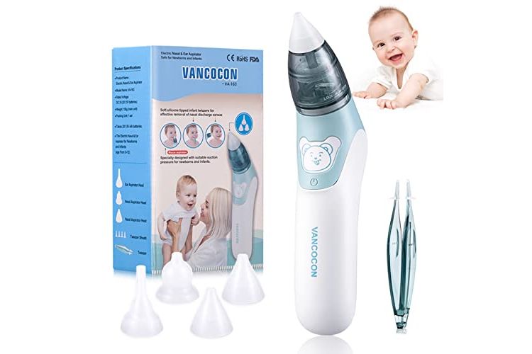 Bubbacare aspiratore nasale elttrico