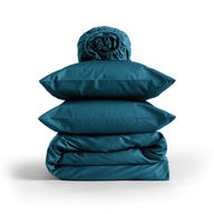 Dalfilo Completo copripiumino percalle blu