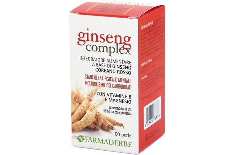 Farmaderbe Ginseng Complex Perle 60 perle