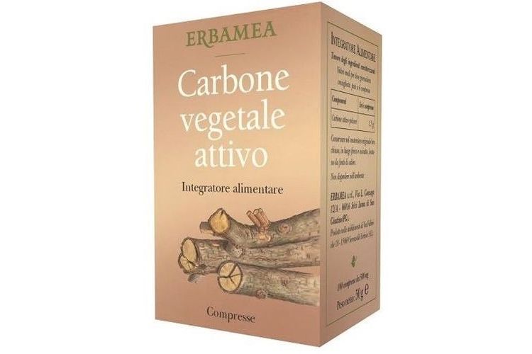 Erbamea Carbone vegetale attivo
