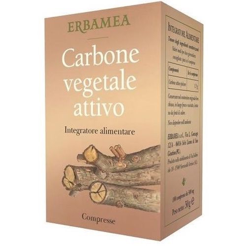 Erbamea Carbone vegetale attivo