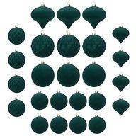 KI Store Palline di Natale in velluto