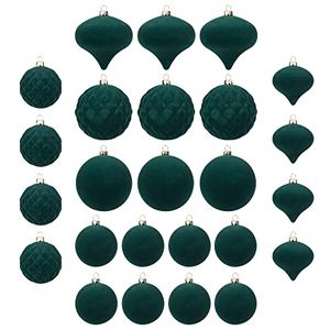 KI Store Palline di Natale in velluto