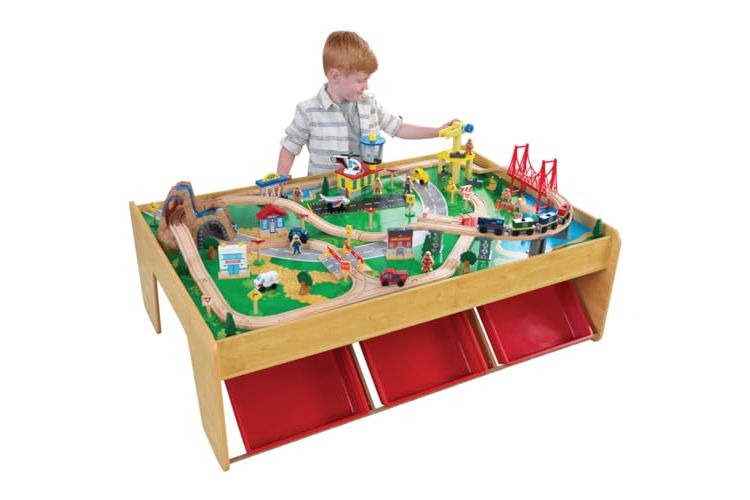 KidKraft Waterfall Mountain Train Set