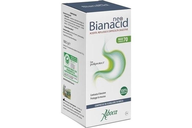 NeoBianacid Acidità, reflusso e difficoltà digestive
