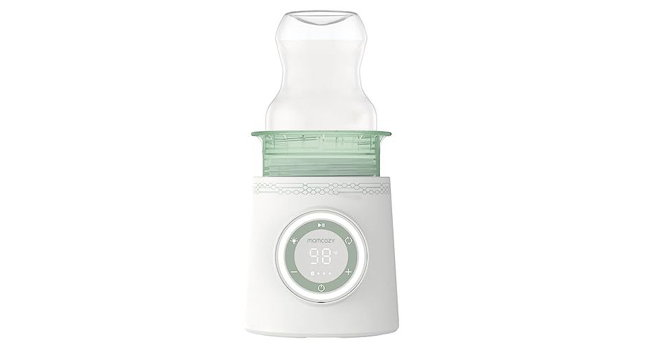 Scaldabiberon Portatile Momcozy | Riscalda Latte E Acqua In 3-5 Min | Batteria A Lunga Durata | Capacità 500 Ml | Senza Fili E Ricarica Rapida