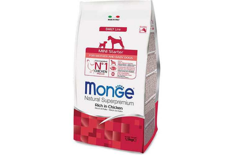 Monge Natural Superpremium Mini Starter ricco in pollo