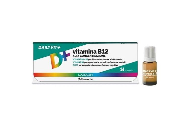 Massigen Dailyvit+ Vitamina B12 Alta Concentrazione
