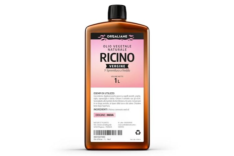 Orgaliane Olio vegetale naturale ricino vergine