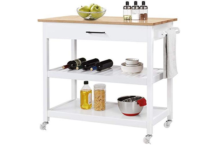 Yaheetech Carrello da cucina con ruote