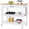 Yaheetech Carrello da cucina con ruote