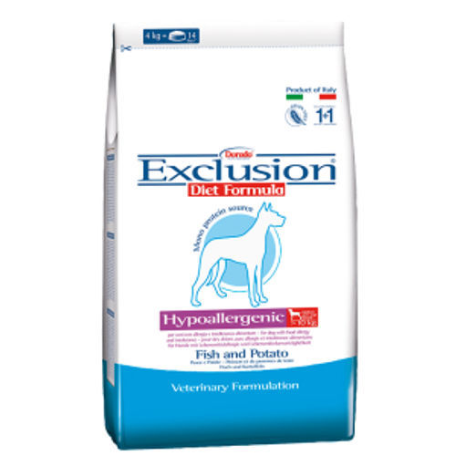 Exclusion Diet Hypoallergenic Medium Large Breed (Pesce e Patate) - secco 12kg