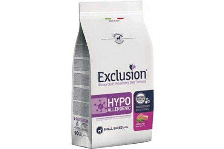 Exclusion Diet Hypoallergenic Small Breed (Maiale Piselli) - secco 2Kg