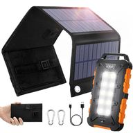TOENNESEN 153B Panel solar plegable 8 W + cargador solar 20.000 mAh