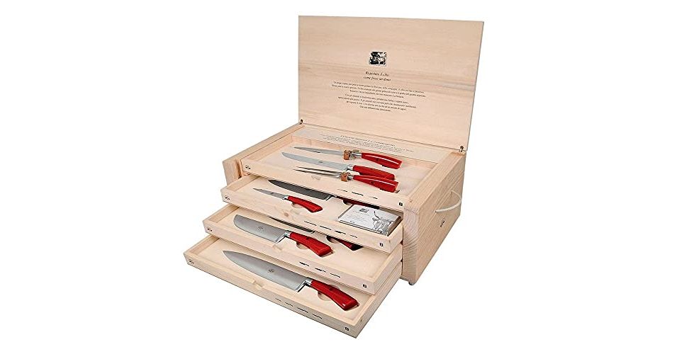 Coltellerie Berti - 1895 - Il Trinciante Completo - N. 933 - Coltelli Esclusivi Artigianali - Handmade In Italy