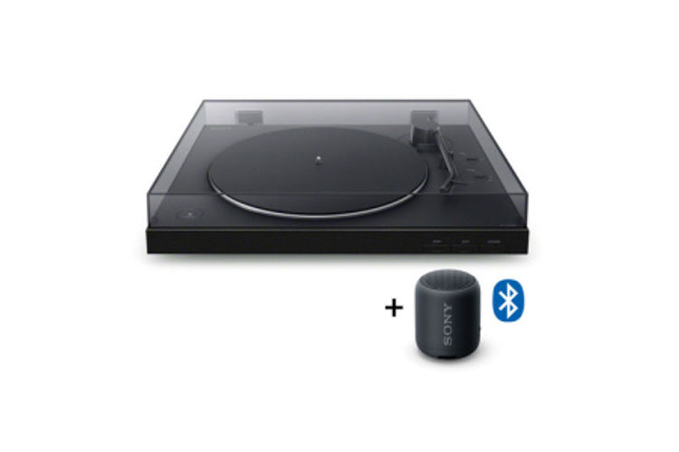 Sony PS-LX310BT + speaker XB12 BT