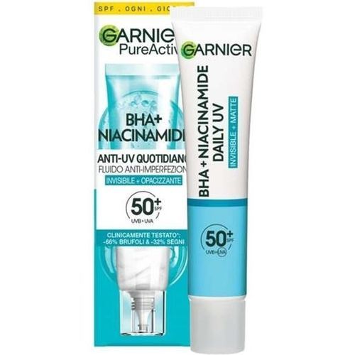 Garnier Pureactive Anti-Uv Fluido Quotidiano Anti-Imperfezioni SPF50+