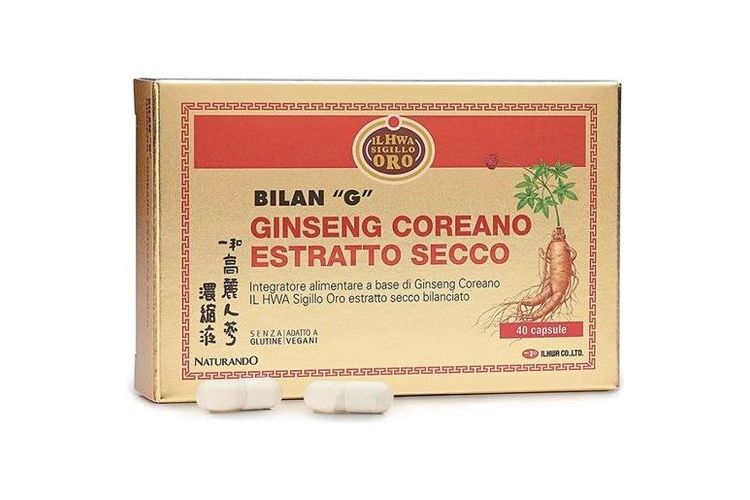 Naturando Bilan G Ginseng coreano estratto secco