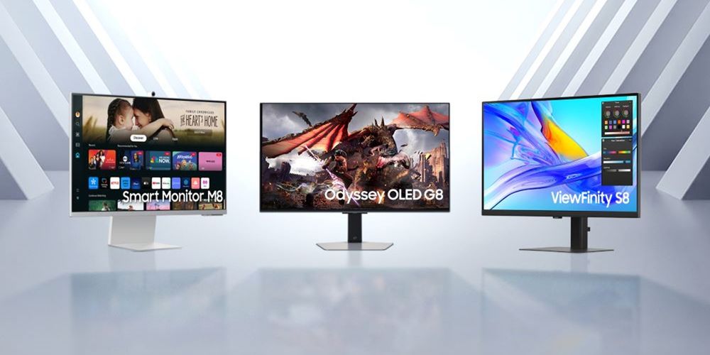 Samsung ha presentato i nuovi monitor Odyssey, ViewFinity e Smart  