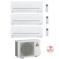Mitsubishi MXZ-3F54VF + 3x MSZ-AP20VGK