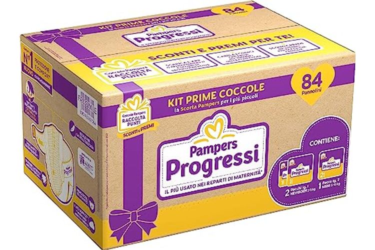 Pampers Progressi Kit Prime Coccole