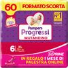 Pampers Progressi Mutandino 6 XL Formato Scorta