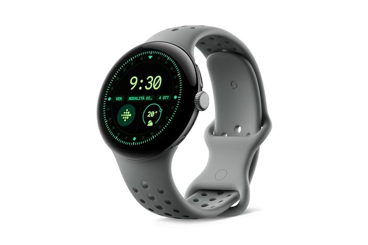 Google Pixel Watch 3 45 mm - Alluminio oro e grigio verde