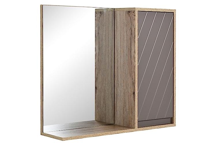 HomCom Armadietto pensile per il bagno