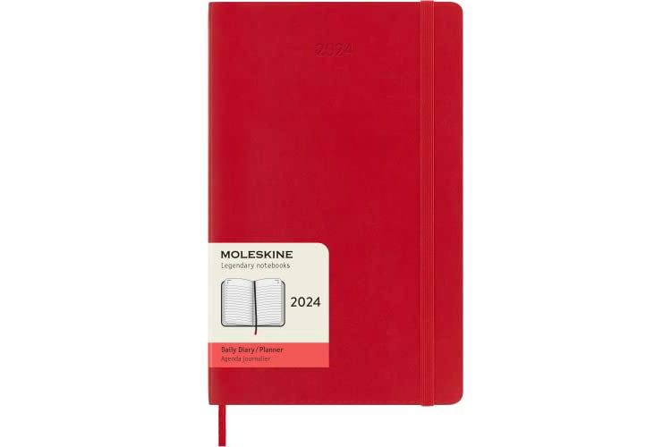 Moleskine Classic giornaliera 12 mesi 2024