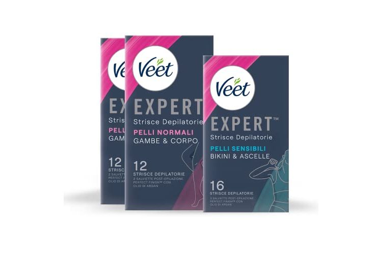 Veet Expert Mix Strisce Depilatorie