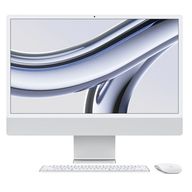 Apple iMac 24'' (2023) M3 8‑core GPU 10-core 8/256 GB Argento (MQRJ3T/A)