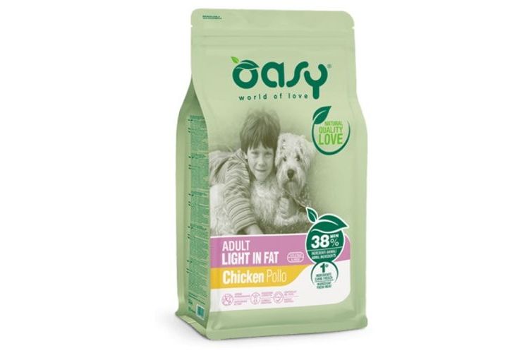 Oasy Lifestage Adult Light in Fat Pollo 12kg