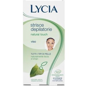 Lycia Strisce Depilatorie Natural Touch Viso