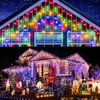 Elegear Luci Natale Esterno Cascata