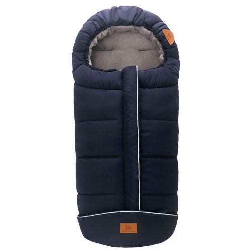 Sacco Termico Passeggino Heitmann 7965GM - Invernale, Impermeabile, Antiscivolo, Misura 98x47 Cm