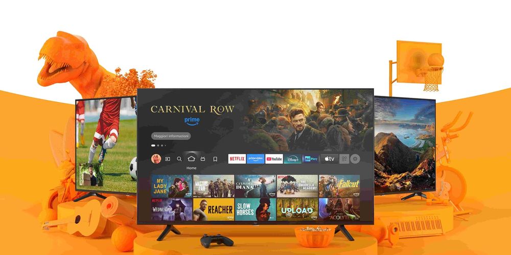 La gamma di Smart tv di Amazon è disponibile in Italia